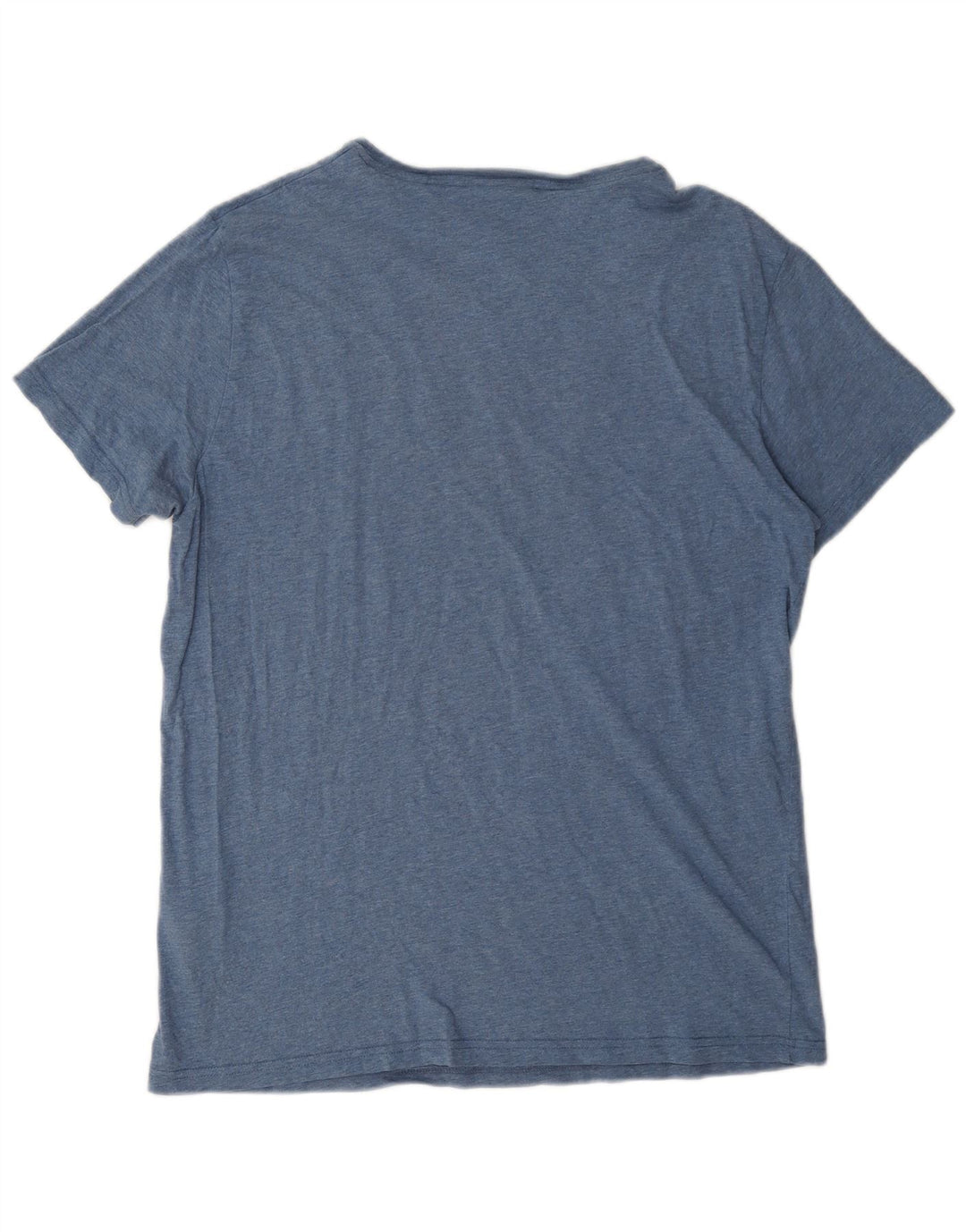 Gant Camiseta masculina gráfica Top grande algodão azul