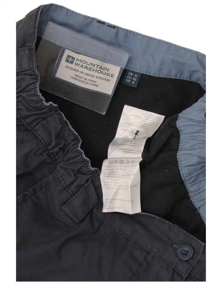 Calça corta-vento feminina Mountain Warehouse reta UK 12 médio W30 L3