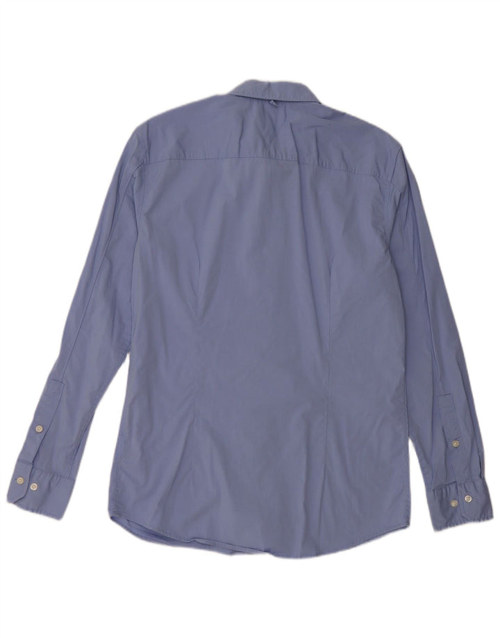 Camisa masculina TOMMY HILFIGER slim fit grande azul