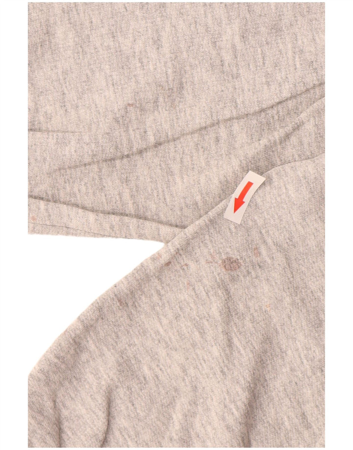 Wrangler moletom masculino jumper grande algodão listrado cinza