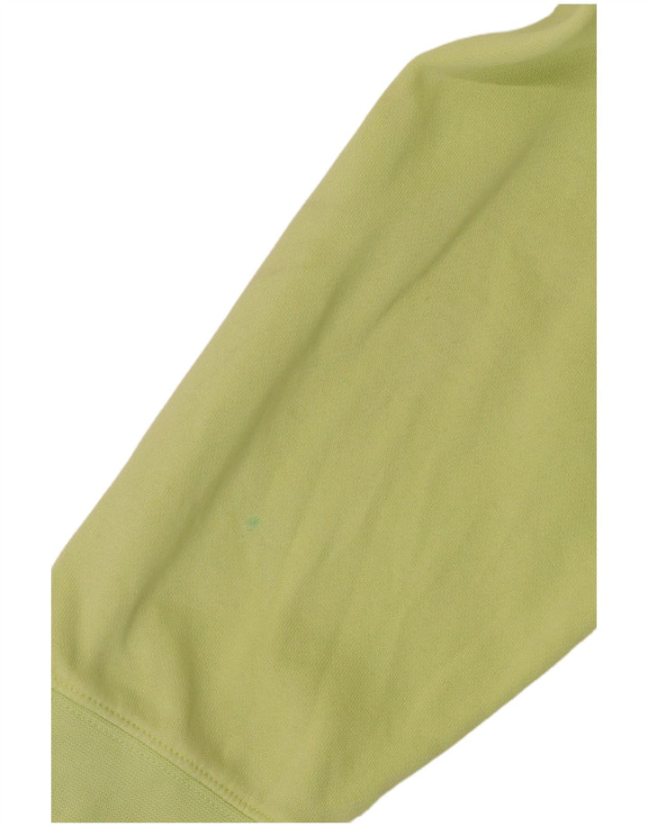 Nike masculino moletom com capuz XL amarelo algodão