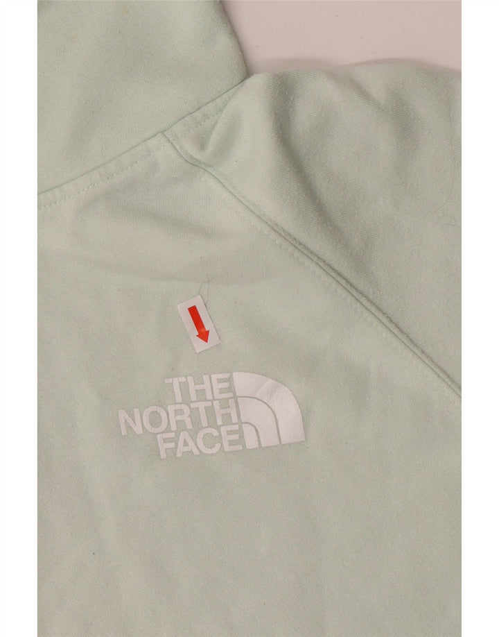 THE NORTH FACE Suéter masculino com capuz e algodão verde médio