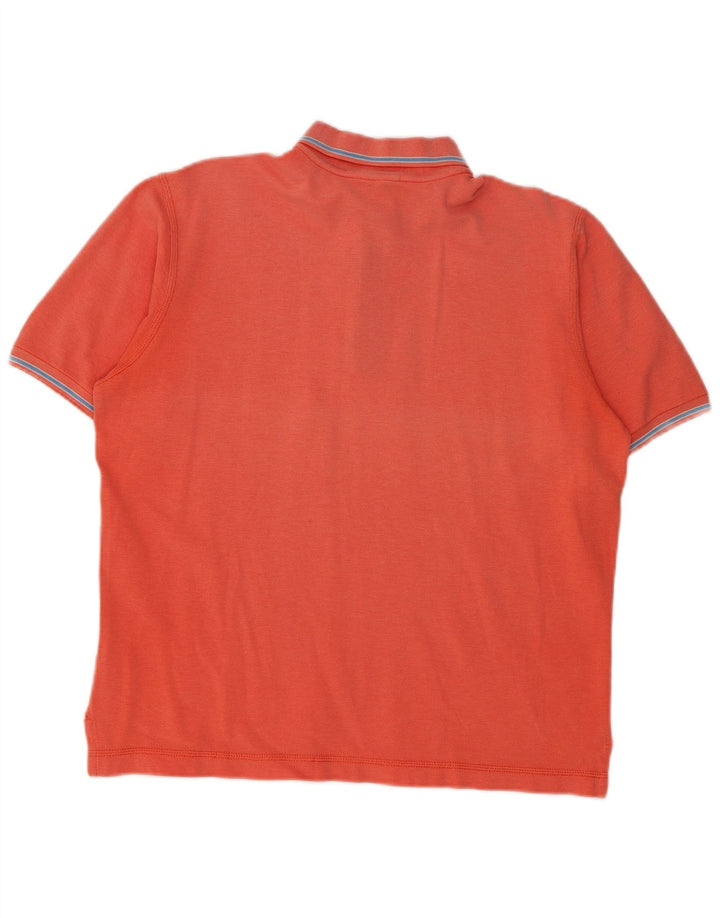 Camisa polo masculina PAUL & SHARK laranja médio