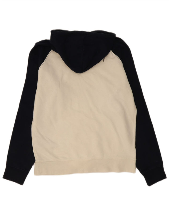Jumper com capuz masculino Champion médio branco colorblock algodão