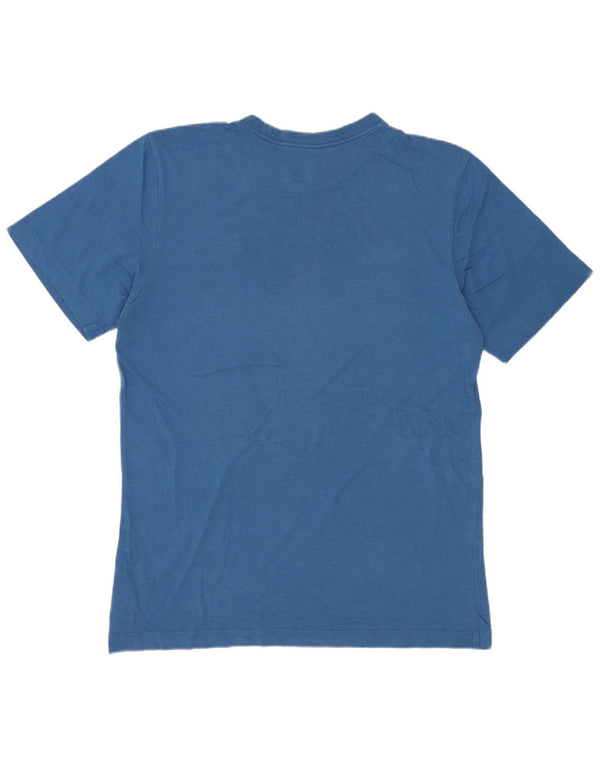 Camiseta masculina Nike Top pequeno algodão azul