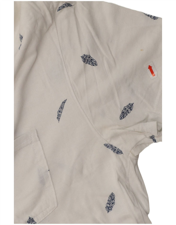 Camiseta gráfica masculina SUPERDRY grande branca