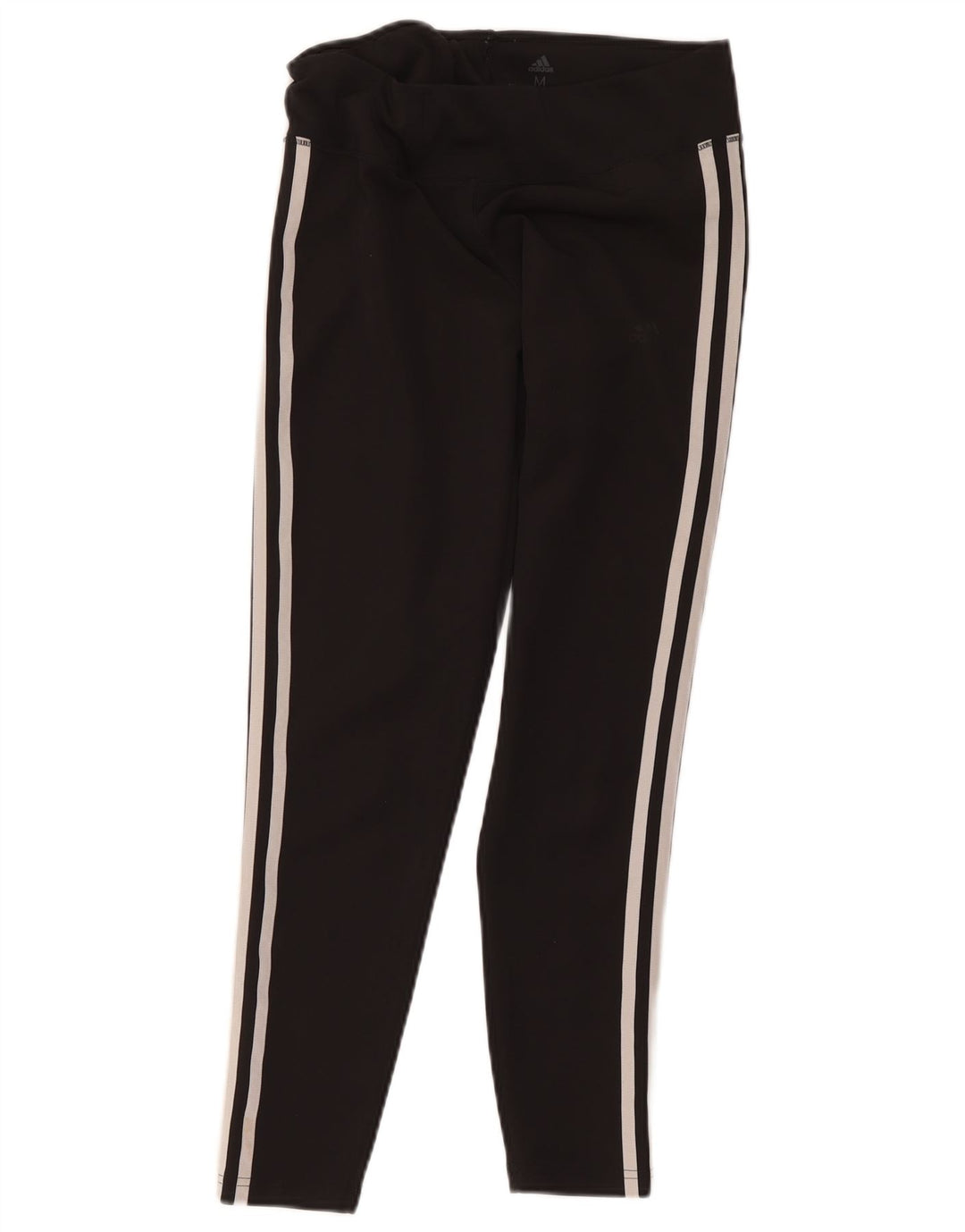 Adidas Womens Climalite Crop Leggings UK 12/14 Médio Preto Poliéster
