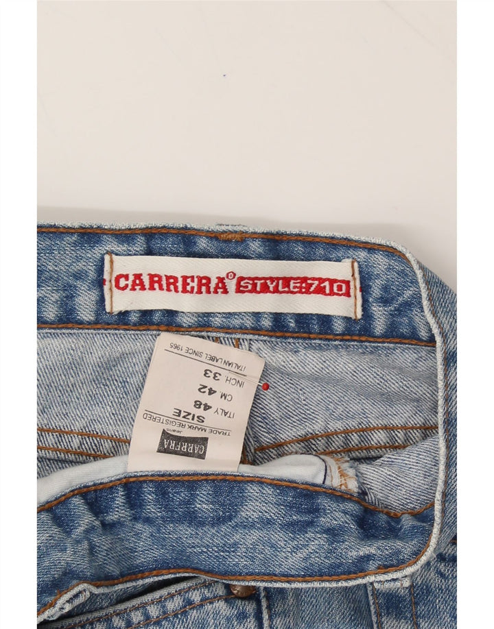 CARRERA Mens Straight Jeans W33 L29 Blue Cotton Vintage Carrera and Second-Hand Carrera from Messina Hembry 