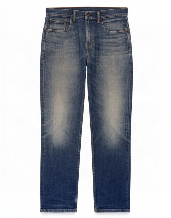 Levi's Masculino 502 Tapered Jeans W31 L32 Algodão Preto