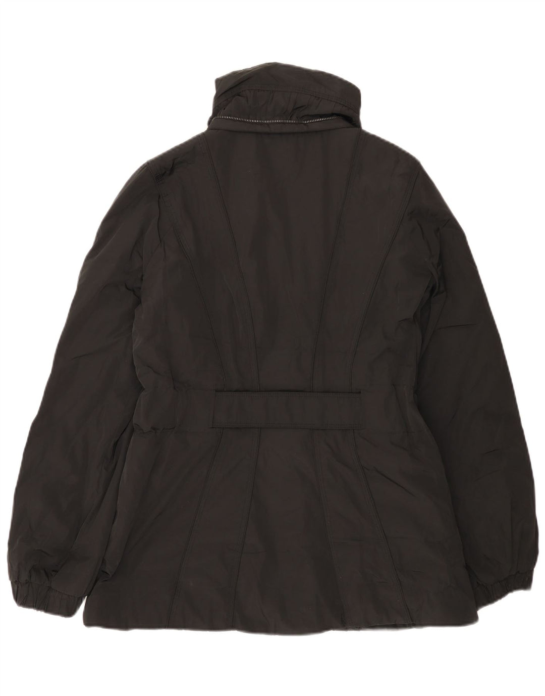Jaqueta acolchoada feminina Zara UK 14 grande preta