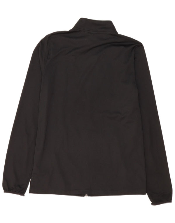 Nike Mens Dri Fit Tracksuit Top Jacket Médio Preto Poliéster