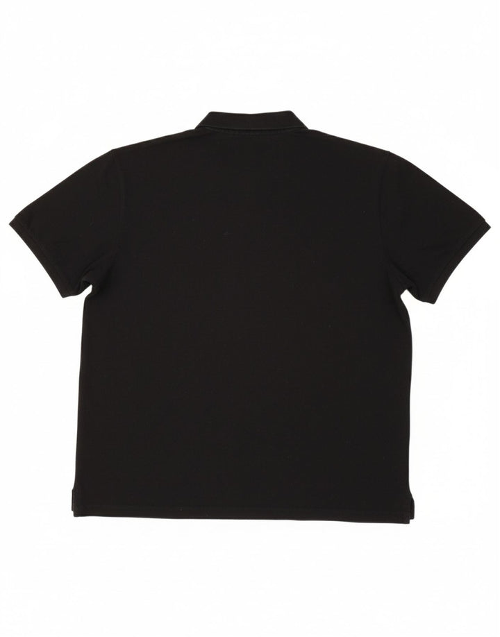 Camisa polo masculina JACK & JONES 2XL algodão preto