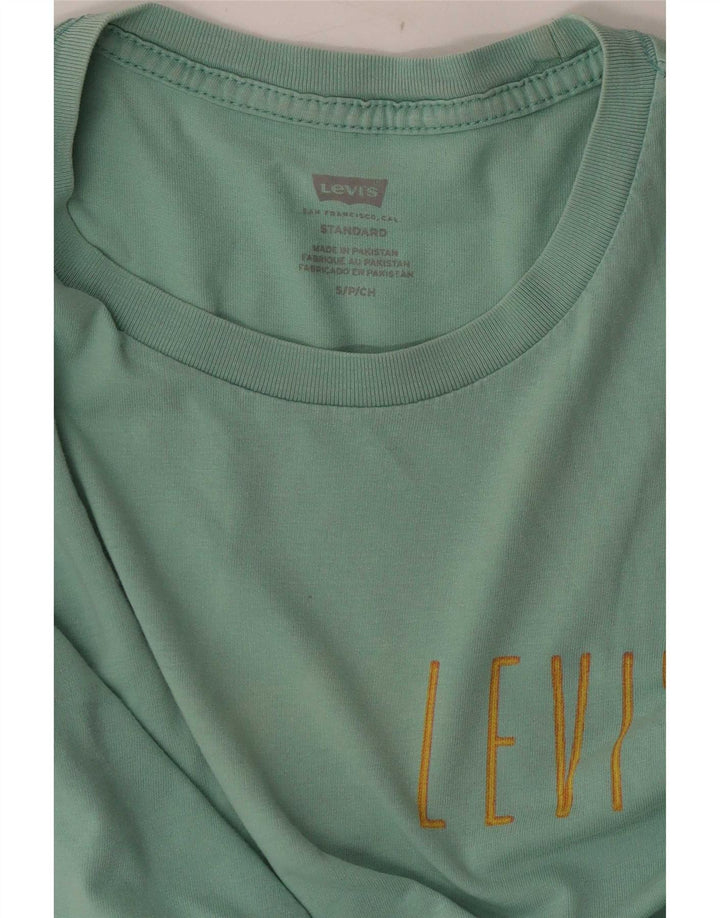 Camiseta masculina gráfica Levi's Top pequeno verde