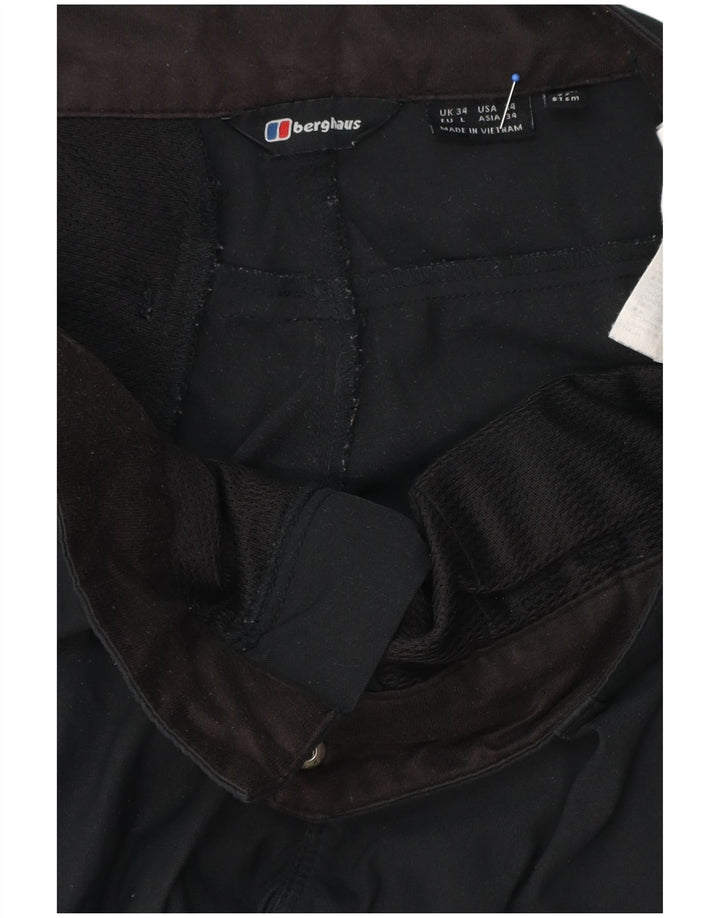 Calça cargo reta masculina Berghaus W34 L32 preta