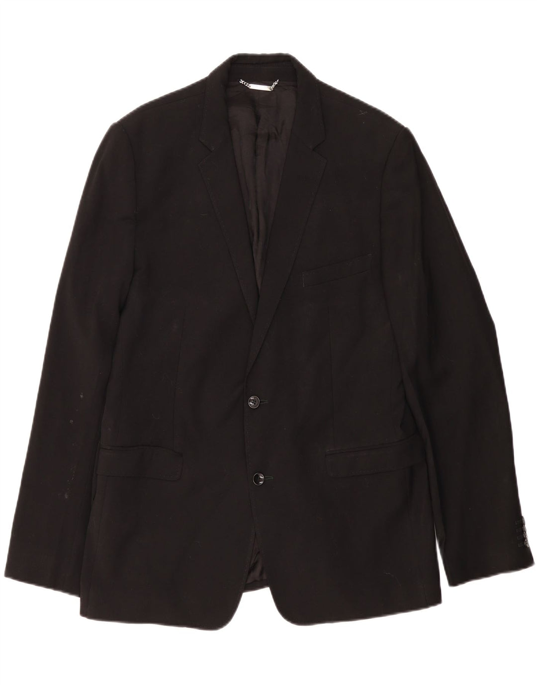 Jaqueta Blazer Masculina Dolce & Gabbana Slim 2 Botões IT 54 2XL Lã Preta