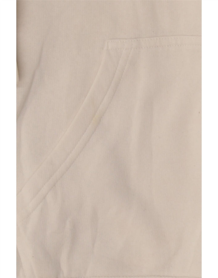 CHAMPION Mens Graphic Hoodie Jumper XS White Cotton Vintage Champion and Second-Hand Champion from Messina Hembry 