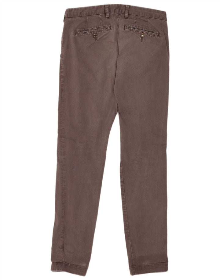Calça Chino Masculina Slim Ted Baker W30 L30 Algodão Cinza