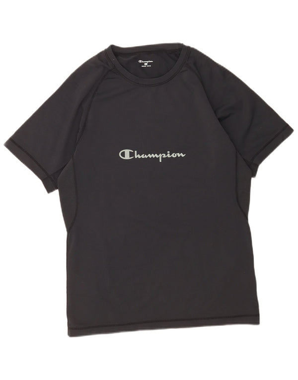Camiseta gráfica masculina Champion Top XL poliamida preta