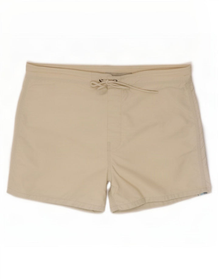 Shorts de natação masculino Sundek médio bege nylon