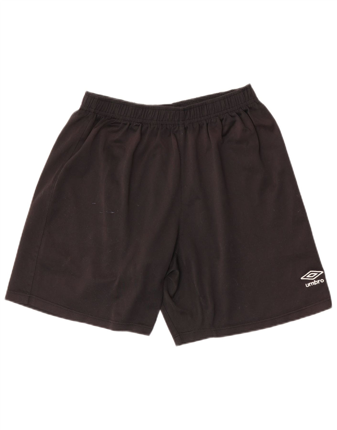 Shorts esportivos masculinos Umbro grandes pretos