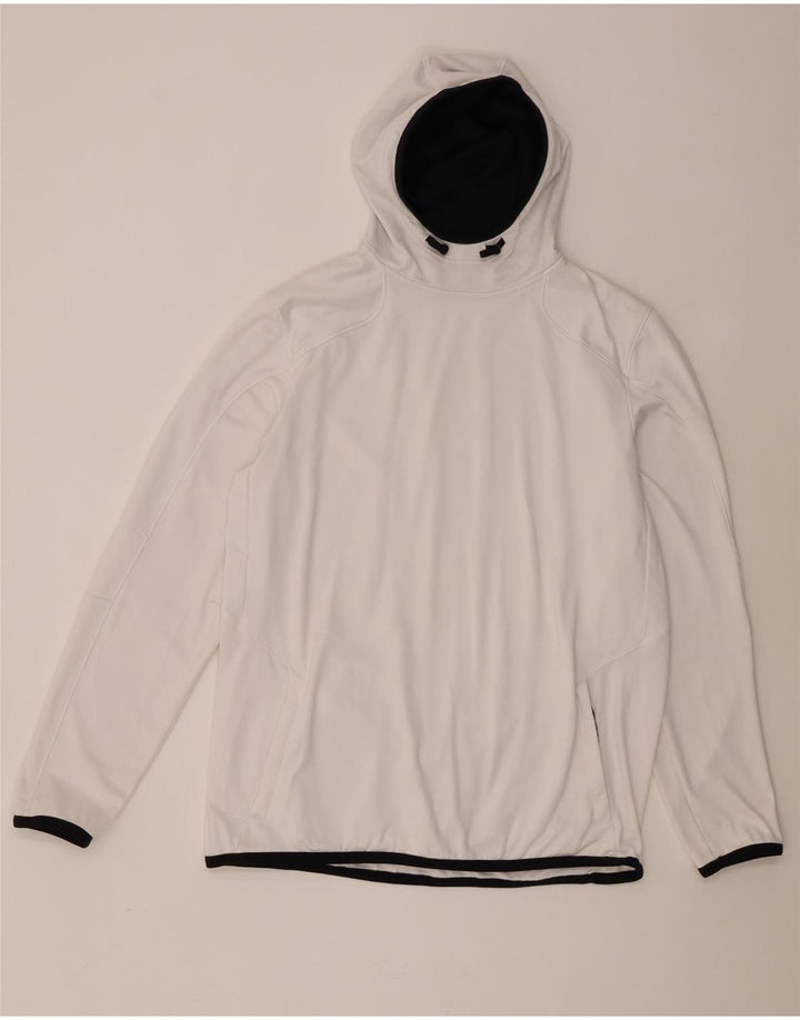 Under Armour masculino Cold Gear moletom com capuz XL branco