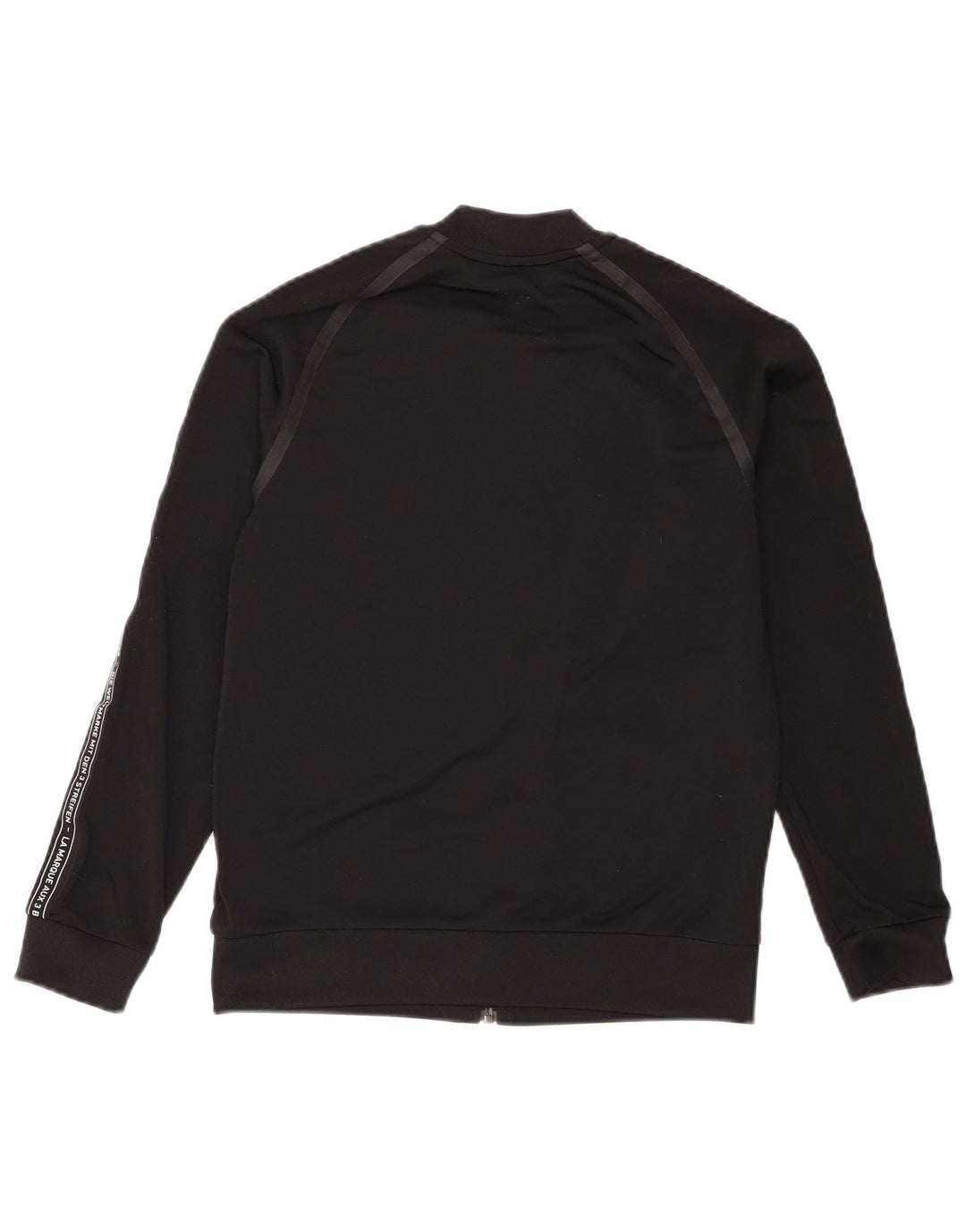 Casaco de treino gráfico Adidas Boys 11-12 anos preto poliéster