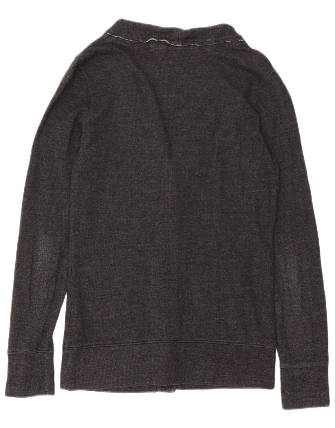 Suéter cardigan masculino Guru pequeno algodão cinza