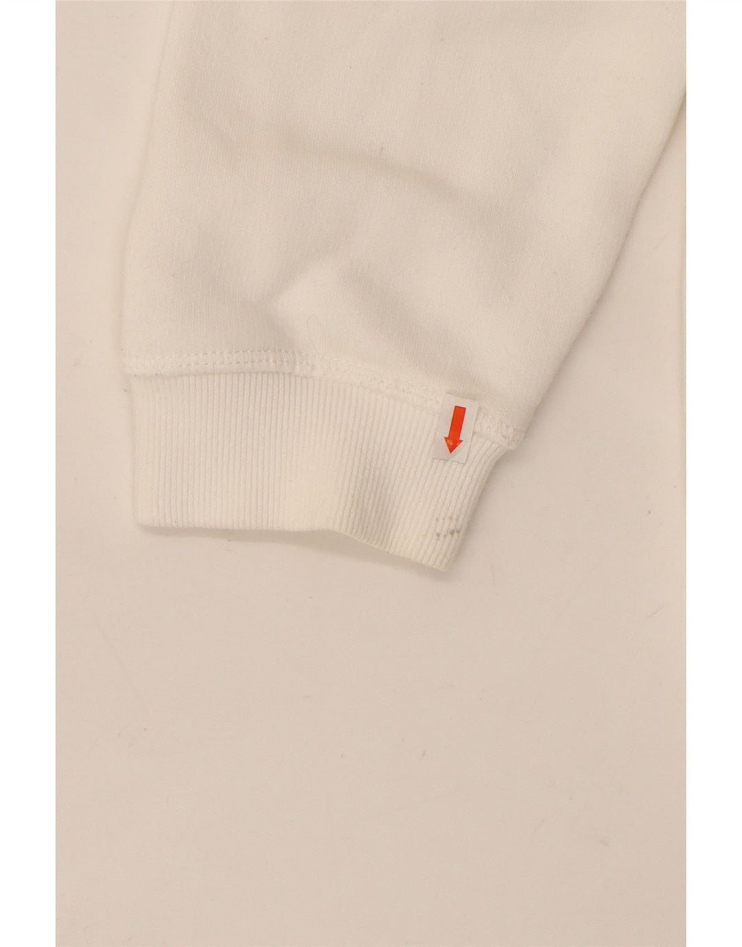 Suéter feminino JACK WILLS com capuz gráfico grande tamanho Reino Unido 16 grande algodão branco