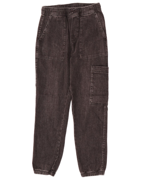 Zara Boys Joggers Straight Jeans 11-12 Anos W26 L26 Cinza Algodão