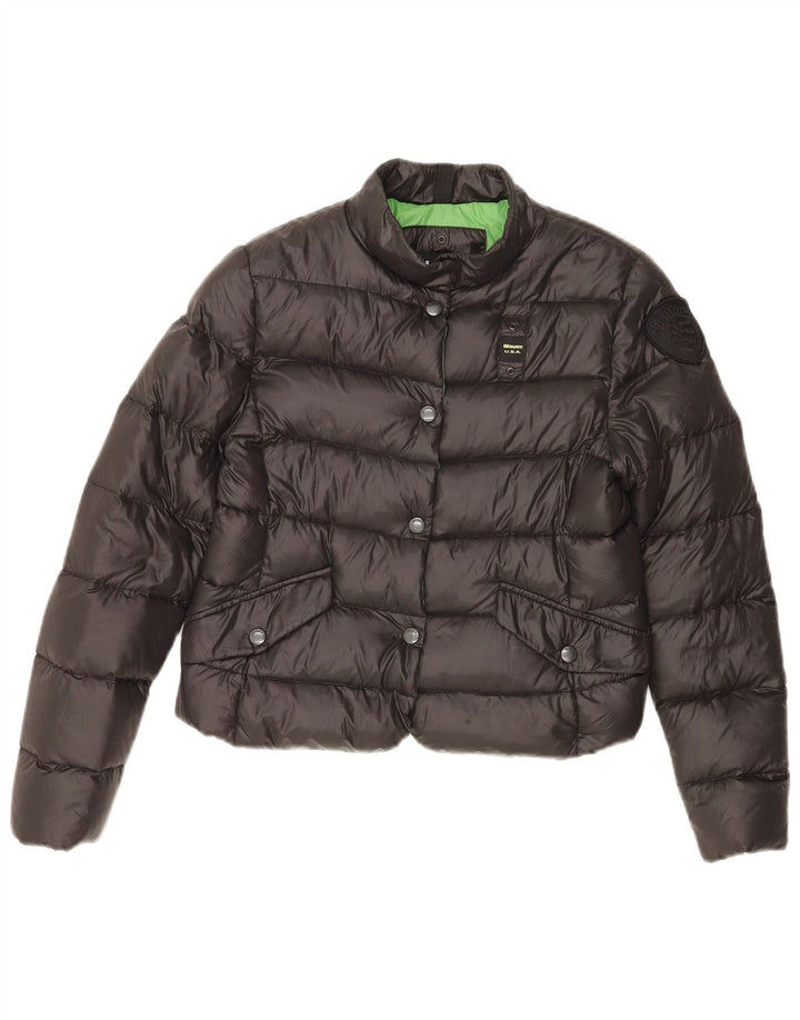 Blusão Blauer Girls Crop acolchoado 13-14 anos preto