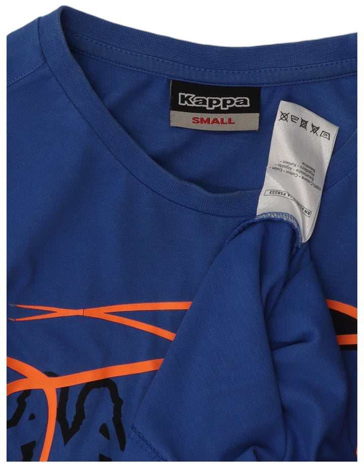 Camiseta masculina Nike Calcio Graphic Top pequeno algodão azul