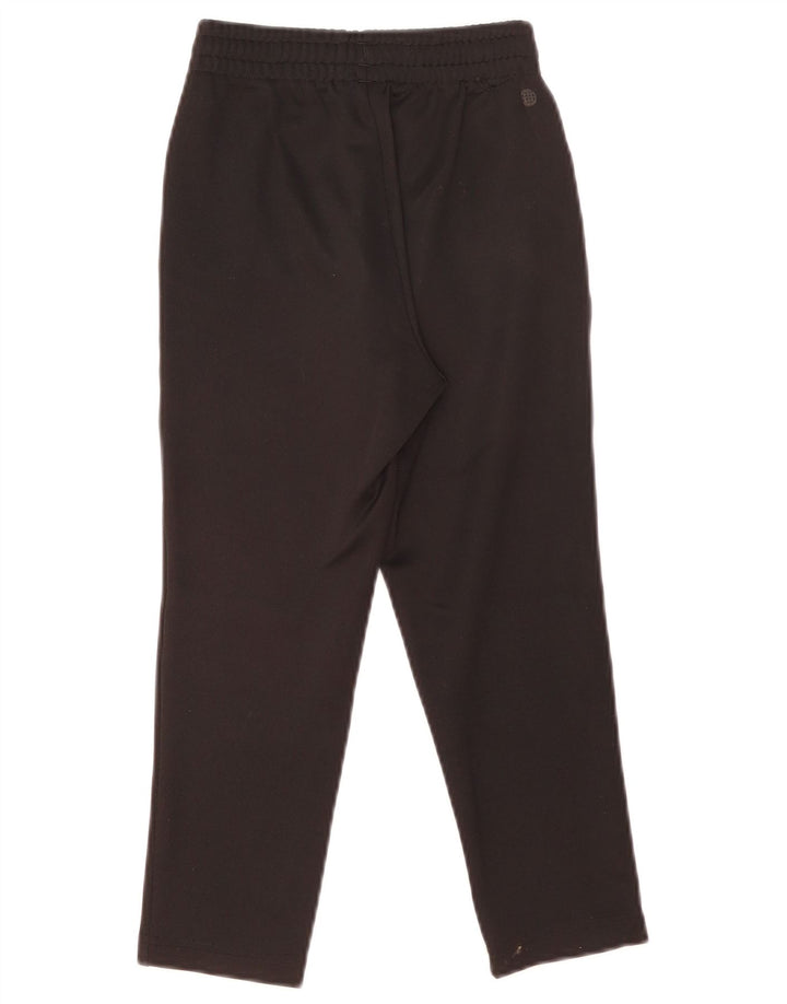 Calças de treino Adidas meninos 7-8 anos preto poliéster