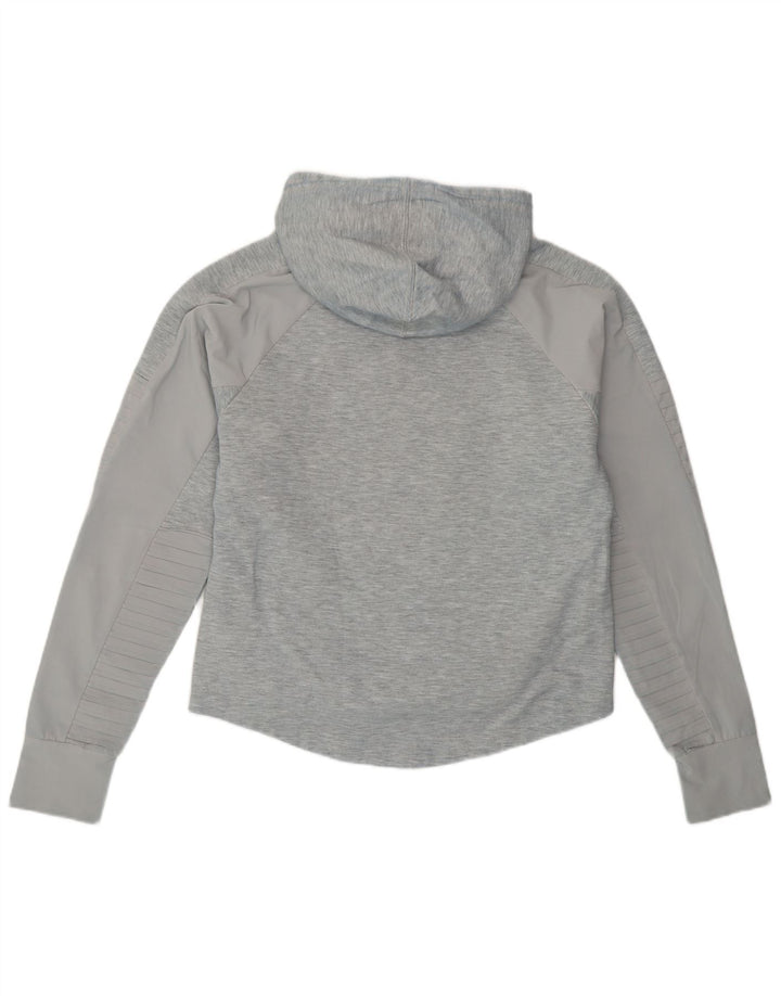 Jumper com capuz feminino PUMA UK 10 pequeno cinza