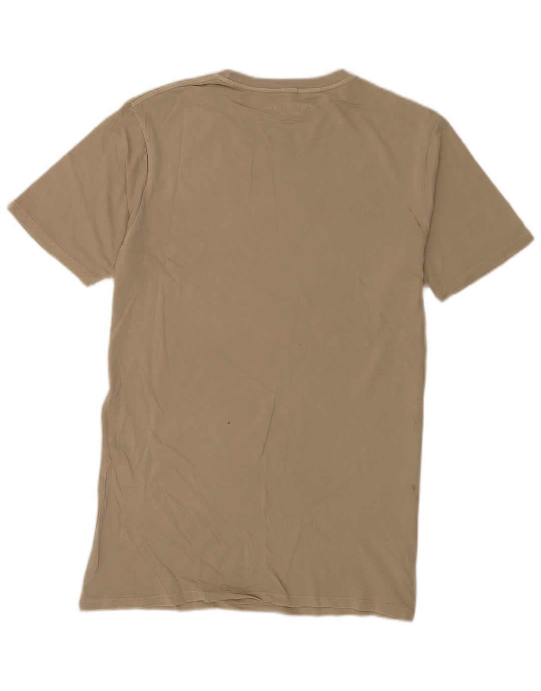 Camiseta masculina vintage top grande algodão bege