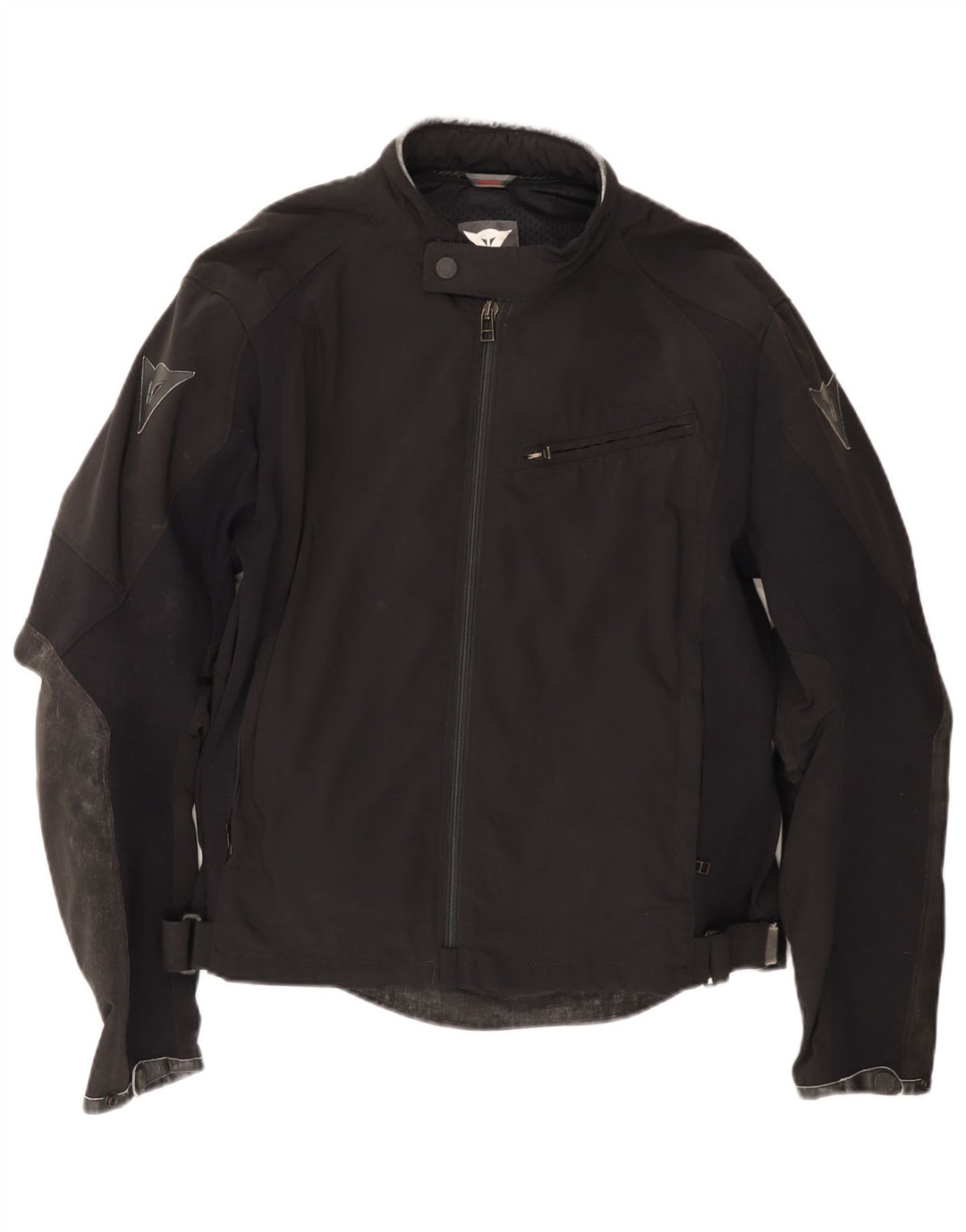 Jaqueta masculina Dainese Racer tamanho 52 médio preto colorblock nylon