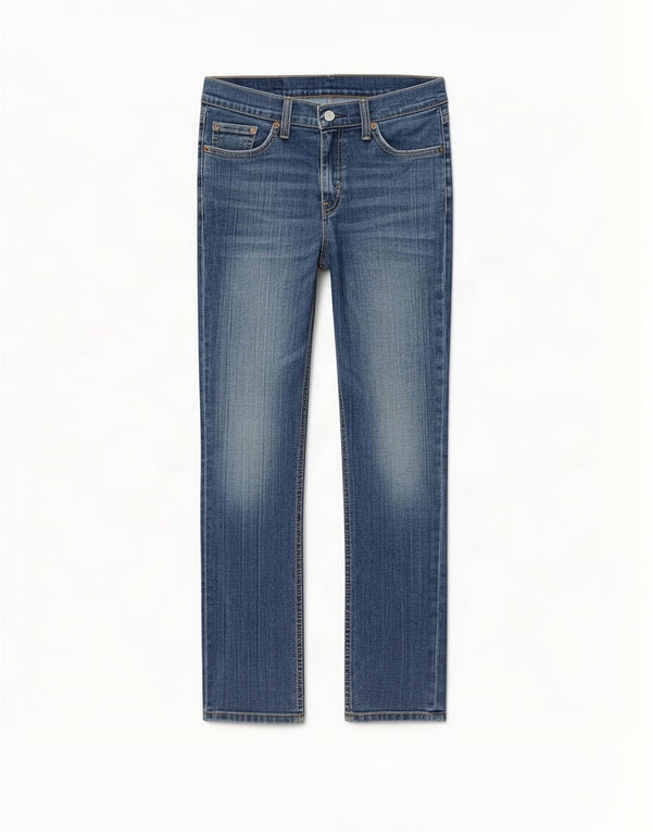 Calça jeans feminina Levi's 511 Slim W30 L30 azul algodão