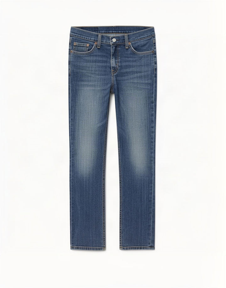 Calça jeans feminina Levi's 511 Slim W30 L30 azul algodão