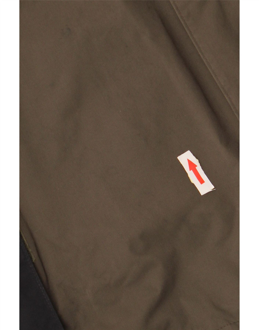 Jaqueta corta-vento masculina JACK WOLFSKIN Reino Unido 40/42 grande bloco colorido azul marinho