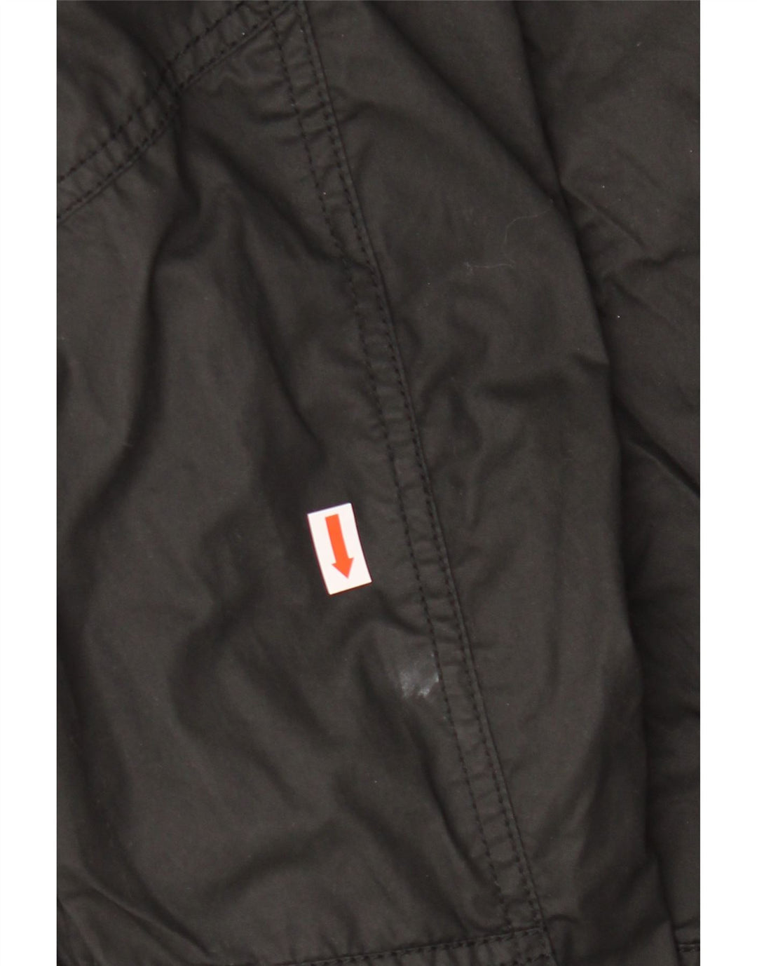 Jaqueta militar masculina ZARA UK 42 XL algodão preto