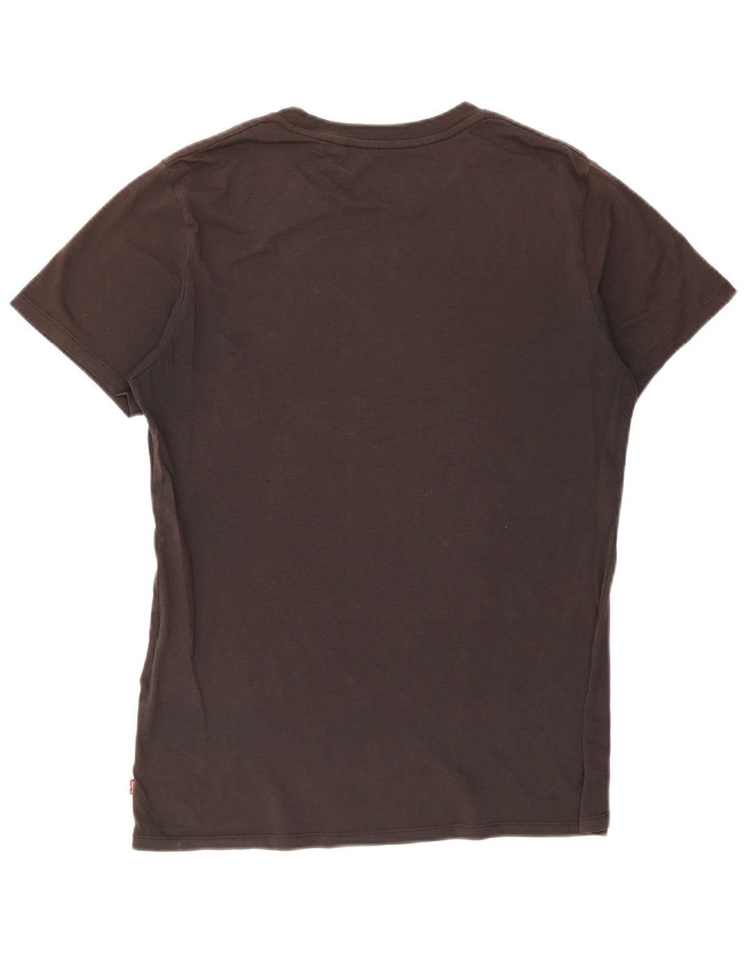 Camiseta gráfica masculina Levi's Top cinza médio algodão