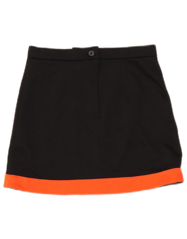 Minissaia feminina Champion 11-12 anos grande W25 preta colorblock