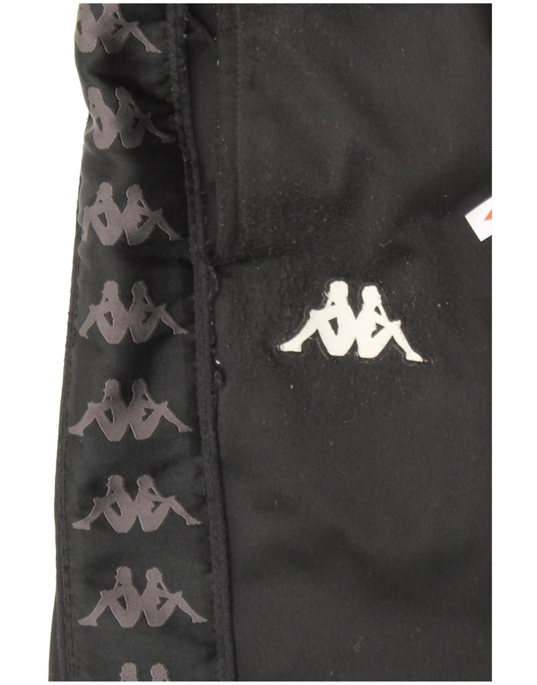Calça de treino masculina Kappa Graphic Joggers médio preto