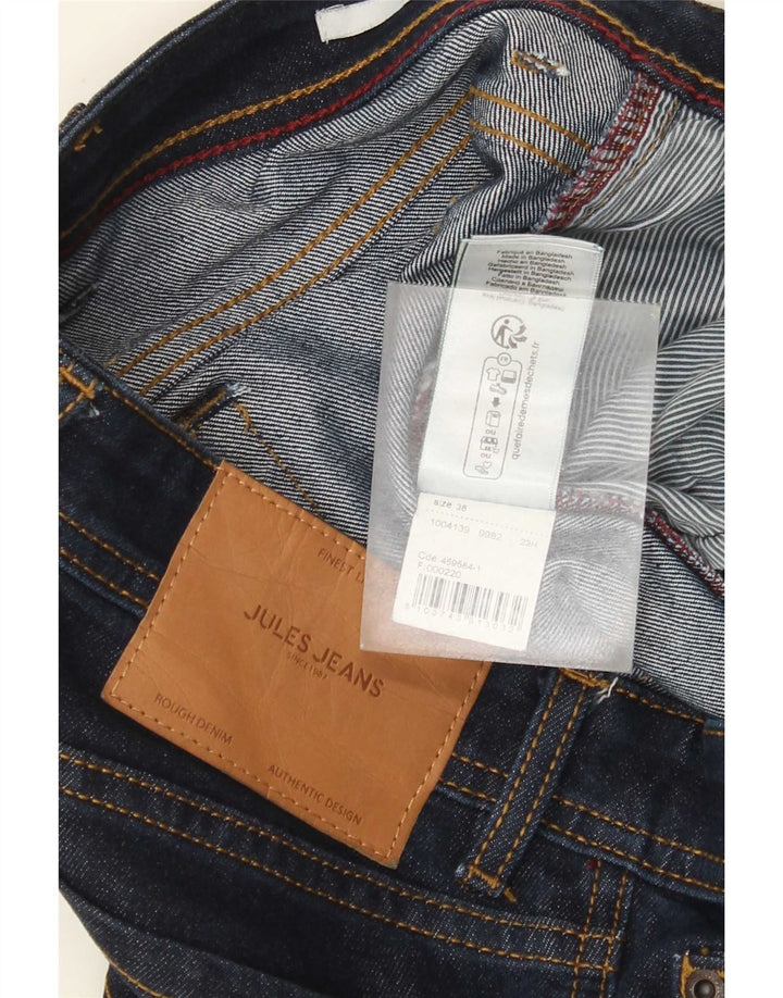 Jules Mens Slim Jeans W38 L34 Azul Marinho Algodão