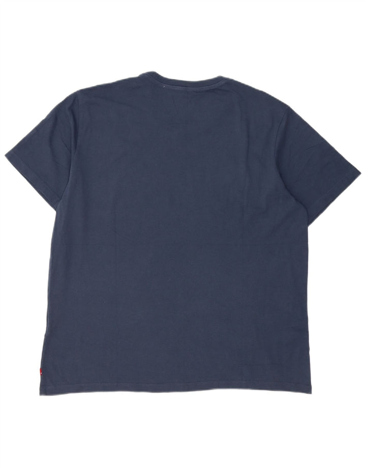 Camiseta gráfica masculina Levi's grande azul marinho