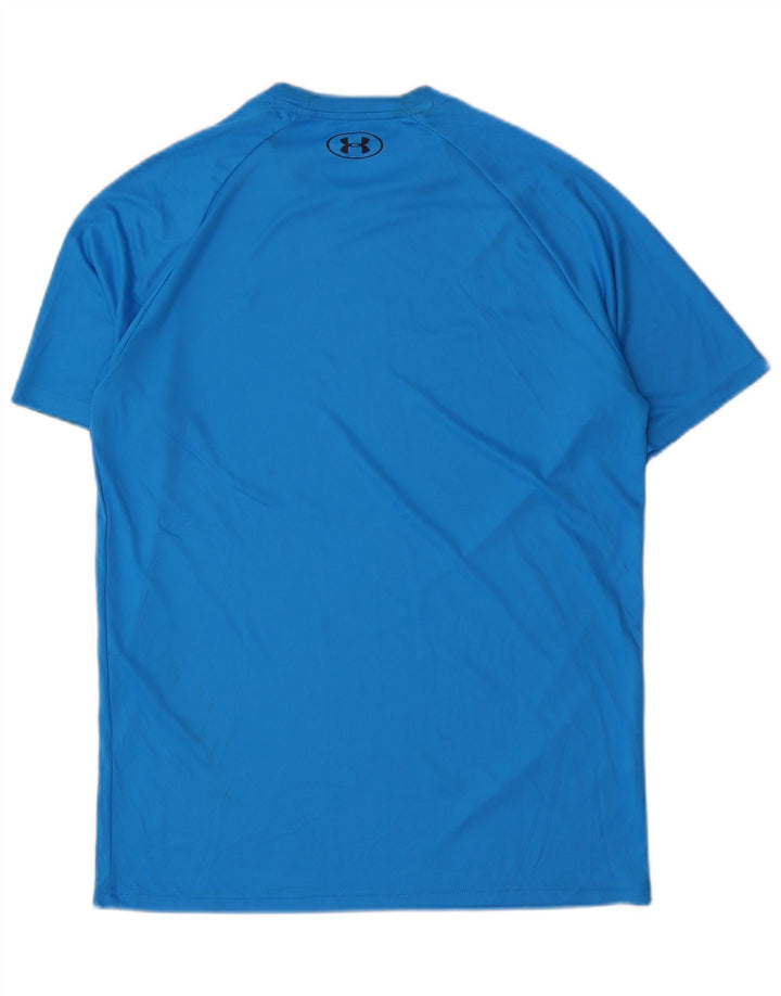 Camiseta masculina Under Armour manga curta regular azul médio