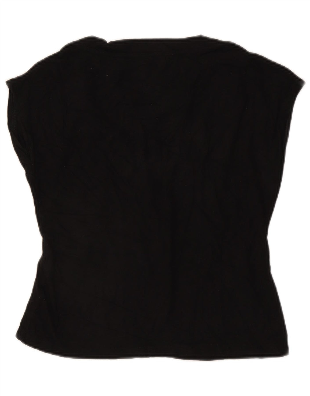 Blusa cropped feminina SASHA UK 12 viscose preta média