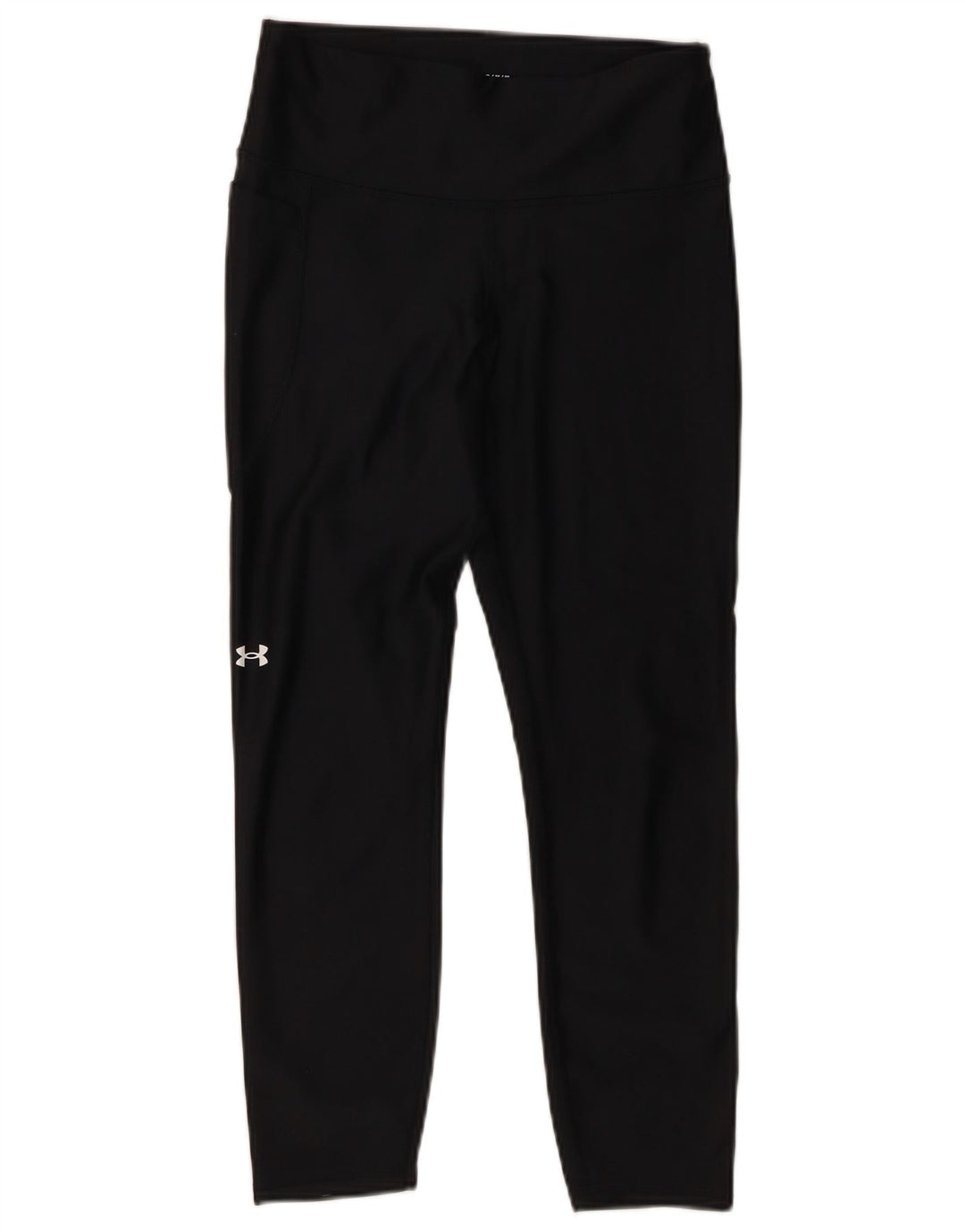 Under Armour Womens Compression Crop Leggings Reino Unido 14 Médio Preto