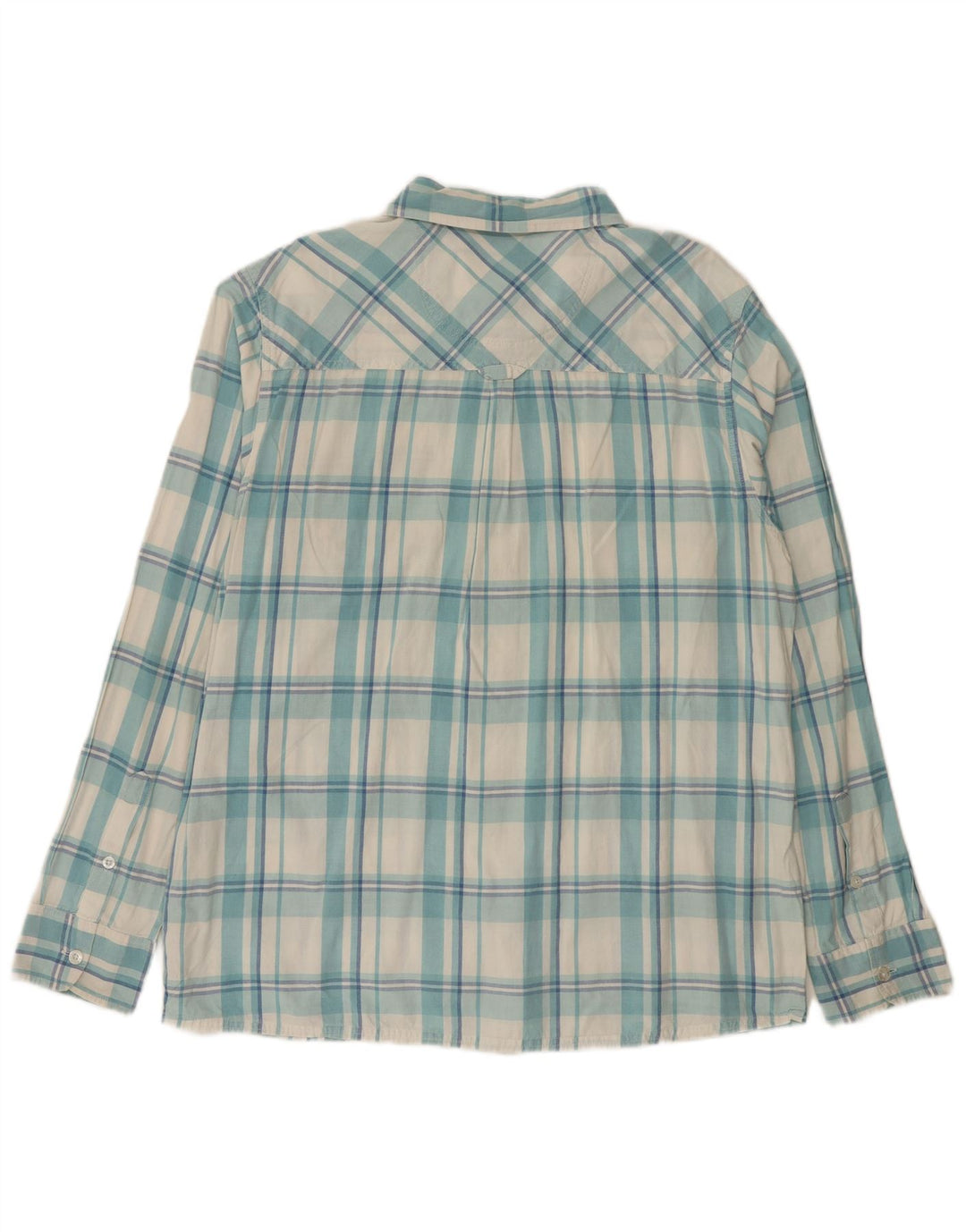 Camisa masculina Weird Fish XL azul xadrez de algodão