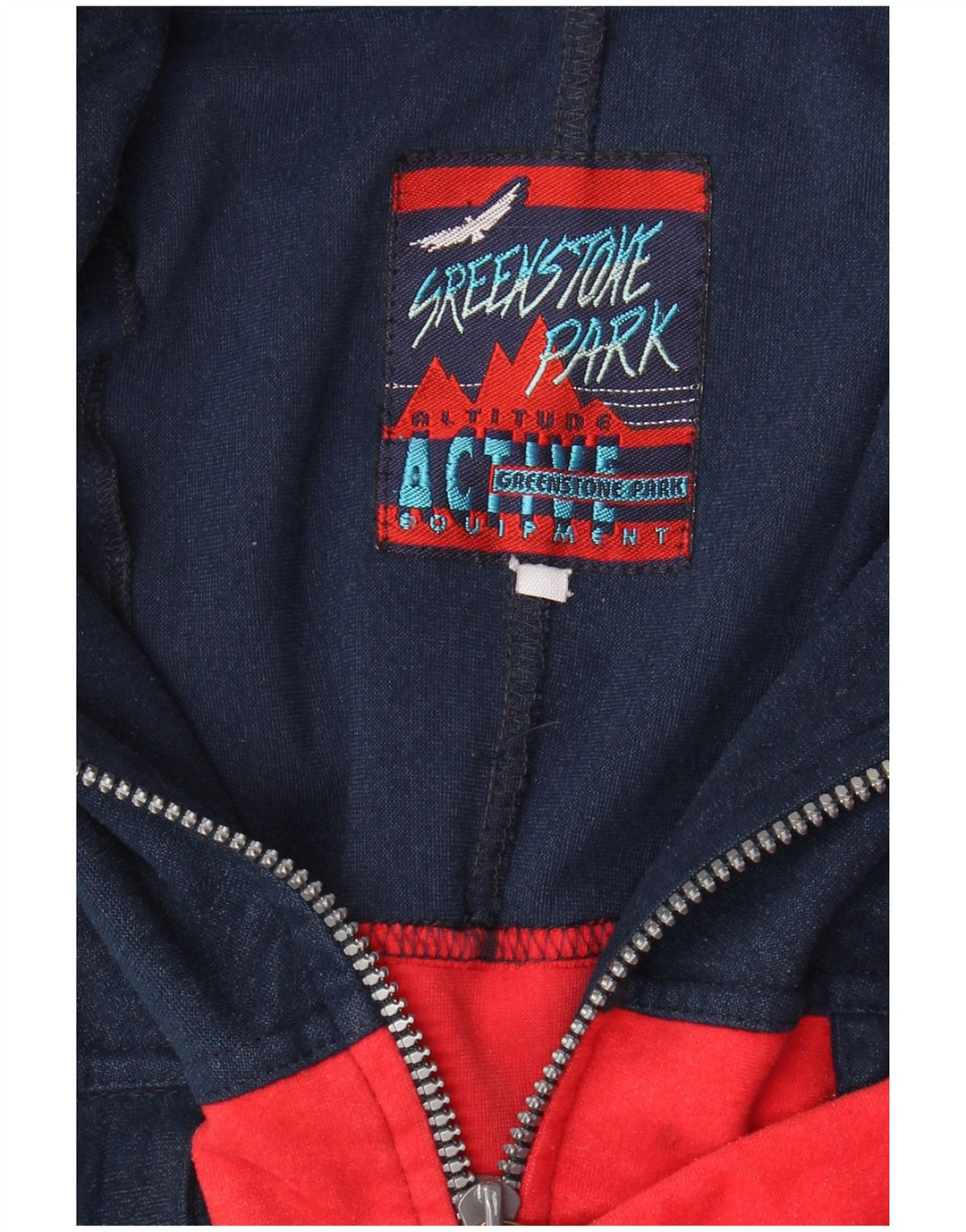 Jaqueta masculina de agasalho Sreekstone Park XL vermelho colorblock