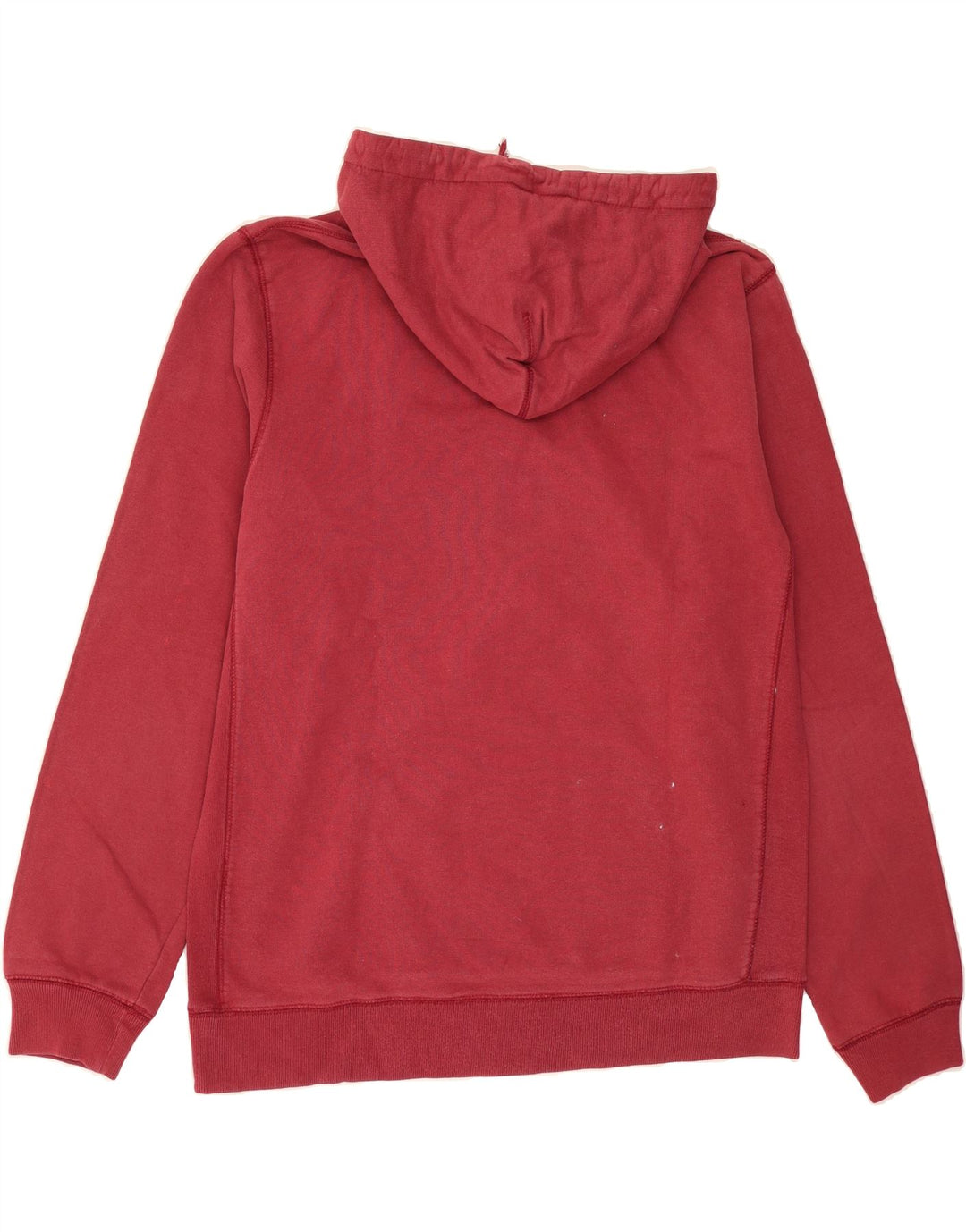 WRANGLER Mens Graphic Hoodie Jumper XL Burgundy Cotton Vintage Wrangler and Second-Hand Wrangler from Messina Hembry 